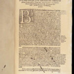 Genesis Commentary – Martin Luther – 1572 | Huge German Folio in Vellum