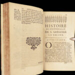 Histoire du pontificat de St Gregoire – Louis Maimbourg – 1686 | First Edition