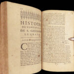 Histoire du pontificat de St Gregoire – Louis Maimbourg – 1686 | First Edition