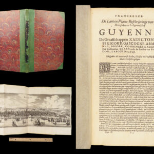 Topographia Galliæ – Zeiller & Merian – 1662 | Guienne Maps & Descriptions