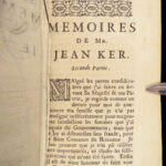 Mémoires de John Ker of Kersland – 1726 | Scottish Double Agent, Espionage