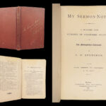 My Sermon-Notes – C. H. Spurgeon – 1884 | 1st Edition
