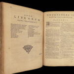 Notationes in totam Scripturam Sacram – de Sa – 1598 | Plantin | Bamberg Witch Trials Provenance