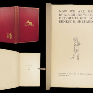 1927 Now We Are Six | A.A. Milne 1st ed | Winnie the Pooh Children’s