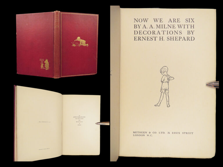 Image of 1927 Now We Are Six | A.A. Milne 1st ed | Winnie the Pooh Children’s