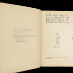 1927 Now We Are Six | A.A. Milne 1st ed | Winnie the Pooh Children’s