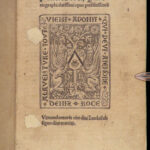 Pauli Orosii Historiarum adversum paganos– Paulus Orosius – 1510 | Post-Incunable