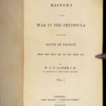 History of the War in the Peninsula – Napier – 1828 | First Edition, Dozens of Maps