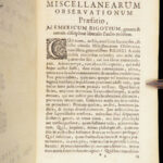 Miscellanea Observationum – Pierre Petit – 1682 | Classical Literature Commentary