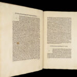 Fracisci Petracae De remediis – Petrarch – 1492 | Incunable, Vellum Folio