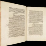 Fracisci Petracae De remediis – Petrarch – 1492 | Incunable, Vellum Folio