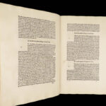 Fracisci Petracae De remediis – Petrarch – 1492 | Incunable, Vellum Folio