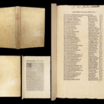 Fracisci Petracae De remediis – Petrarch – 1492 | Incunable, Vellum Folio