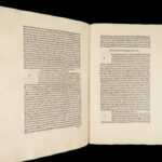 Fracisci Petracae De remediis – Petrarch – 1492 | Incunable, Vellum Folio