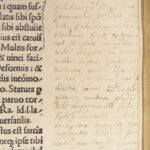 Fracisci Petracae De remediis – Petrarch – 1492 | Incunable, Vellum Folio