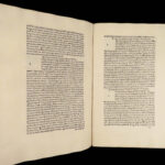 Fracisci Petracae De remediis – Petrarch – 1492 | Incunable, Vellum Folio