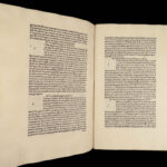 Fracisci Petracae De remediis – Petrarch – 1492 | Incunable, Vellum Folio