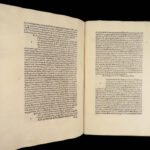 Fracisci Petracae De remediis – Petrarch – 1492 | Incunable, Vellum Folio
