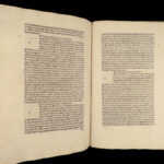 Fracisci Petracae De remediis – Petrarch – 1492 | Incunable, Vellum Folio