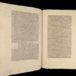 Fracisci Petracae De remediis – Petrarch – 1492 | Incunable, Vellum Folio