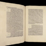 Fracisci Petracae De remediis – Petrarch – 1492 | Incunable, Vellum Folio