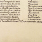 Fracisci Petracae De remediis – Petrarch – 1492 | Incunable, Vellum Folio