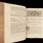 Pharmacopée Universelle – Nicolas Lémery – 1698 | French Medicine Compendium