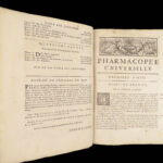 Pharmacopée Universelle – Nicolas Lémery – 1698 | French Medicine Compendium