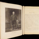 1862 National Portraits ART Gallery Washington Thomas Jefferson Hamilton Chappel