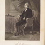 1862 National Portraits ART Gallery Washington Thomas Jefferson Hamilton Chappel
