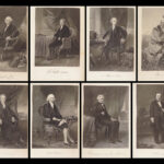 1862 National Portraits ART Gallery Washington Thomas Jefferson Hamilton Chappel