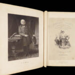 1862 National Portraits ART Gallery Washington Thomas Jefferson Hamilton Chappel