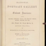 1862 National Portraits ART Gallery Washington Thomas Jefferson Hamilton Chappel