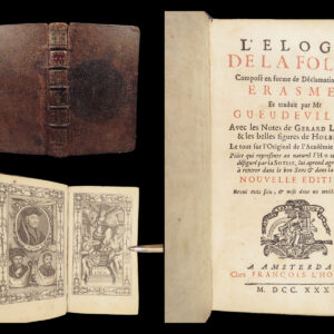 L’éloge de la folie – Erasmus – 1735 | In Praise of Folly, Holbein Woodcuts