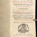 L’éloge de la folie – Erasmus – 1735 | In Praise of Folly, Holbein Woodcuts