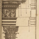 1665 Five Orders Architecture VIGNOLA Italian ART Michelangelo RARE Paris ed
