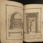 1665 Five Orders Architecture VIGNOLA Italian ART Michelangelo RARE Paris ed