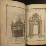 1665 Five Orders Architecture VIGNOLA Italian ART Michelangelo RARE Paris ed
