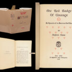 The Red Badge of Courage – Stephen Crane – 1896 | First Edition