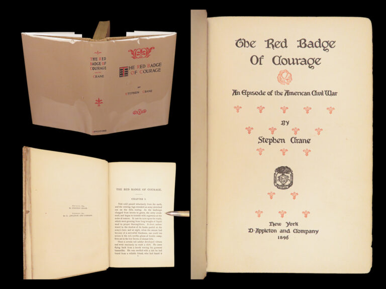 Image of The Red Badge of Courage – Stephen Crane – 1896 | First Edition