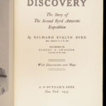 1935 Second Richard Byrd Expedition to Antarctica | First Edition Signed by Byrd