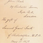 Roughing It – Mark Twain – 1872 | First Edition First State, Nevada Silver Rush