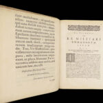 De Re Militari Romanorum – Claudius Salmasius – 1657 | Elzevir First Edition