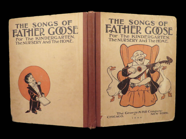 Image of The Songs of Father Goose – L. Frank Baum – 1900 | Illustrated Musical Nursery Verse