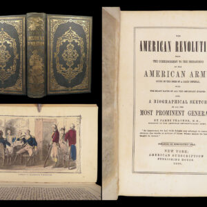 The American Revolution – James Thacher – 1860 | Portraits & Battle Scenes