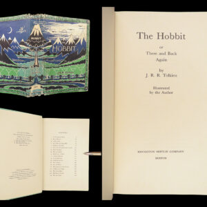 1966 The Hobbit JRR Tolkien Lord of Rings 27th printing + Maps + Original DJ