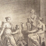 Idylles of Theocritus – 1796 | Beautiful Morocco, 19 Engravings | French 2vol