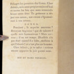Idylles of Theocritus – 1796 | Beautiful Morocco, 19 Engravings | French 2vol