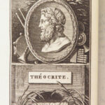 Idylles of Theocritus – 1796 | Beautiful Morocco, 19 Engravings | French 2vol