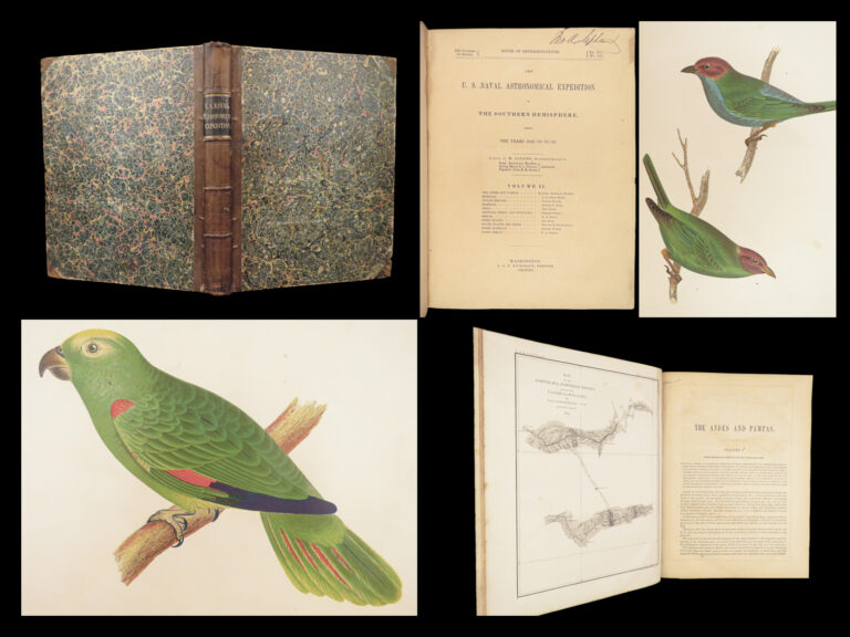 Image of U.S. Naval Astronomical Expedition – J. M. Gilliss – 1855 | First Edition, Illustrated